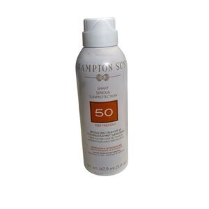 HAMPTON SUN SMART SERIOUS SUN PROTECTION SPF 50 CONTINUOUS MIST 5 OZ Unsealed
